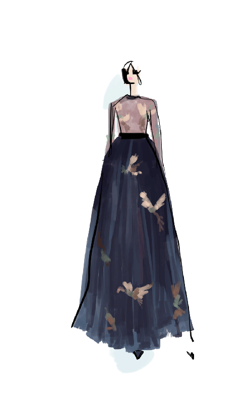 платье
